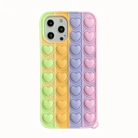 for iphone 12 phone case mouse pioneer love color bubble shell silicone shell for iphone 11 pro x xr max