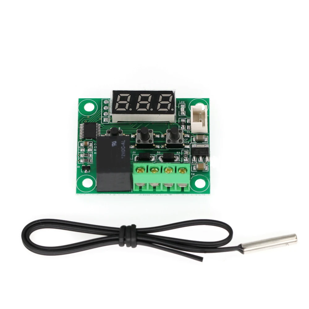 

12V DC Digital Thermostat Temperature Control Electronic Temperature Board Control Module Instrument Parts Tools