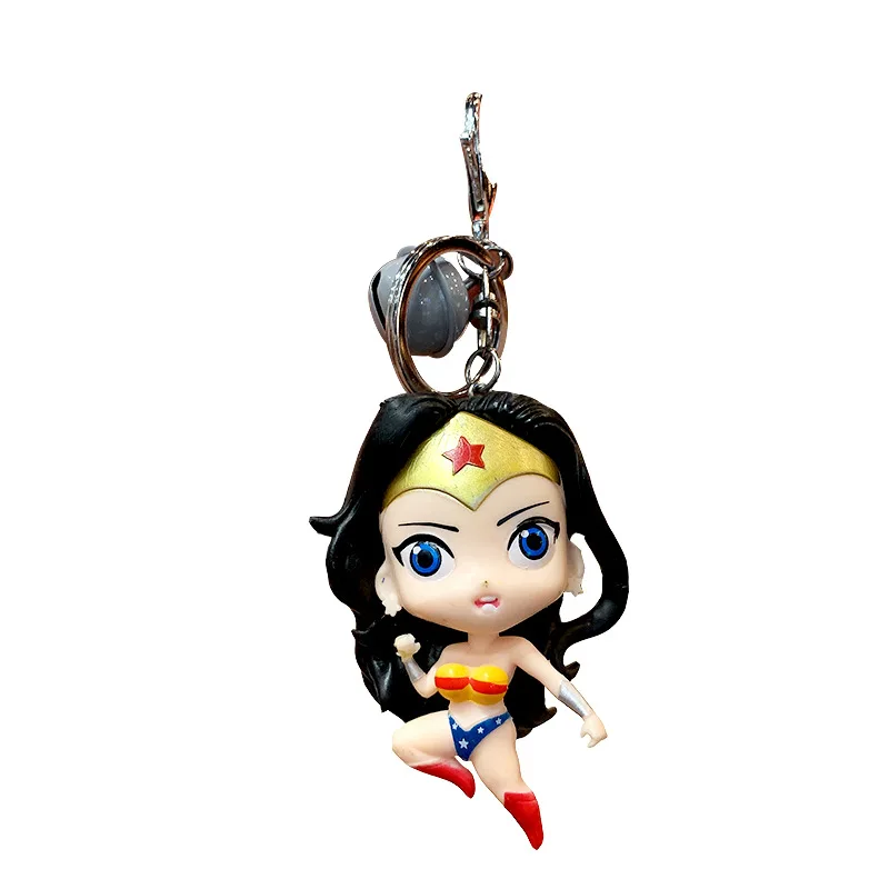

nWANGAIYAO cartoon handmade cute doll bag pendant pvc creative personality keychain pendant key boy