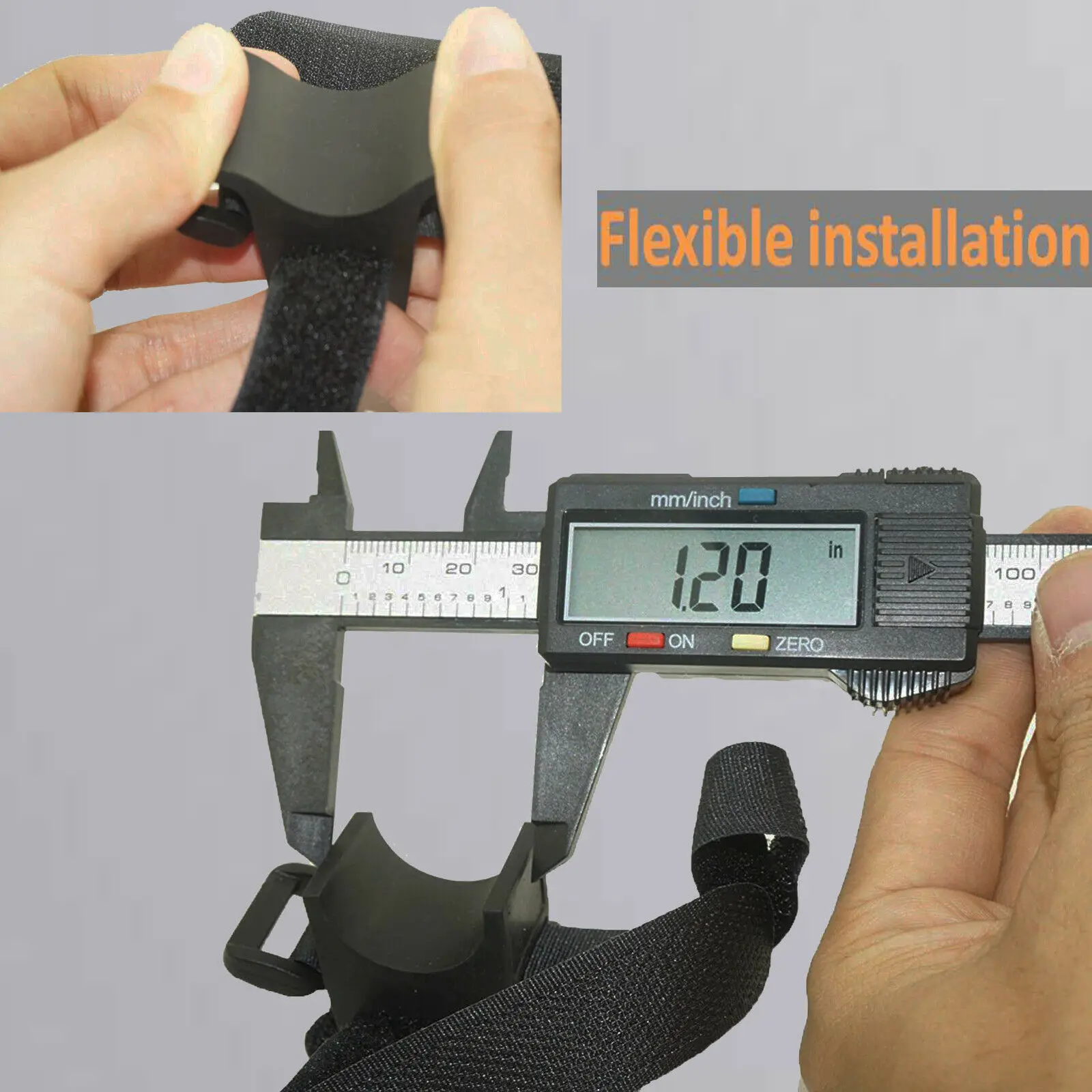 4X Универсальный Flex Mount Lockblocks велосипедный фонарик велосипеда держатель шлема
