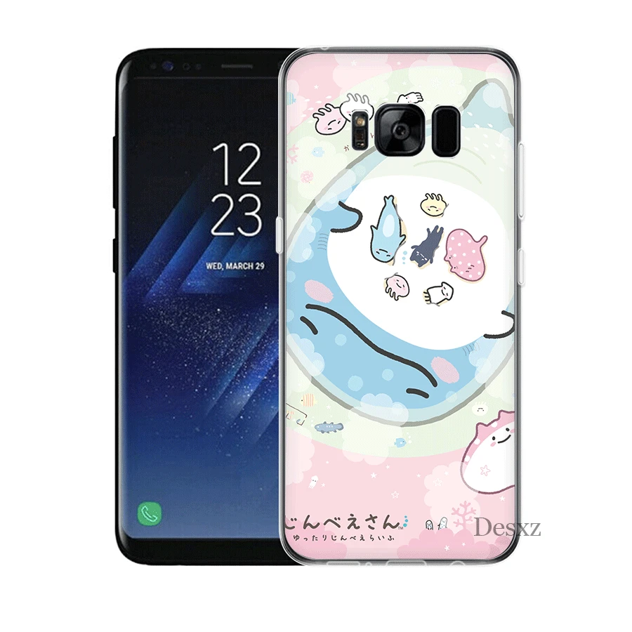 Чехол для мобильного телефона samsung Galaxy J7 J6 J5 J3 J2 J1 Prime Твердый чехол Япония Kawaii Whale