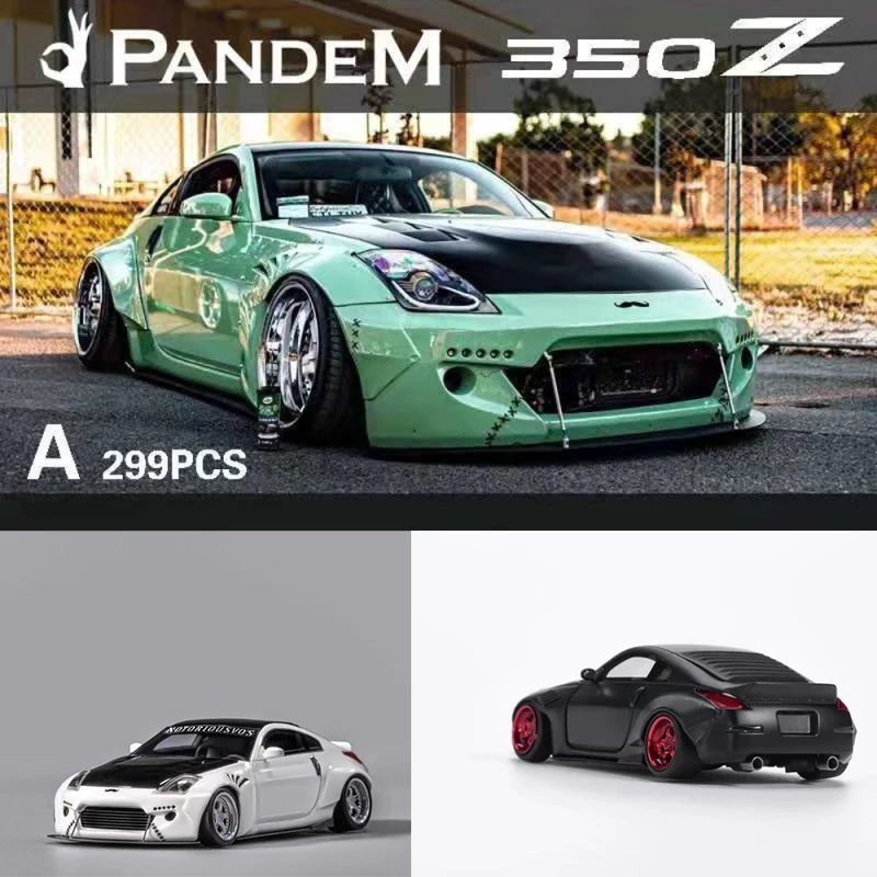 

YM Model 1:64 Nissan Fairlady 350Z Rocket Bunny Resin Model Car
