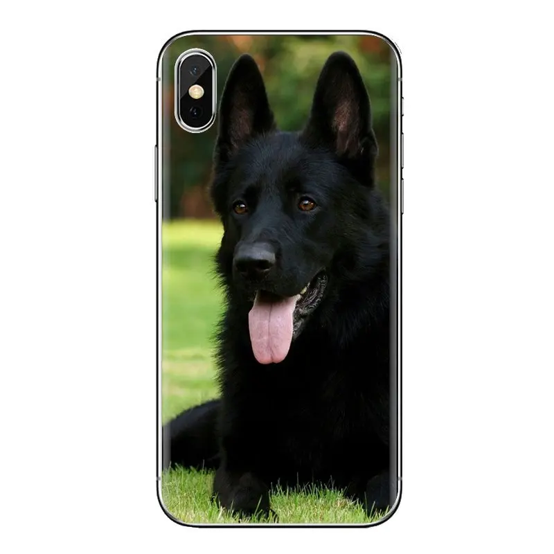 Прозрачный мягкий чехол для iPod Touch Apple iPhone 4 4s 5 5S SE 5C 6 6S 7 8 X XR XS Plus MAX немецкая овчарка