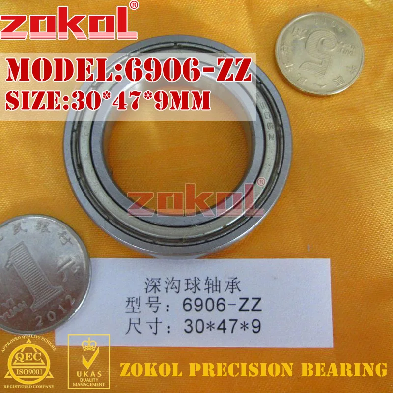 ZOKOL 6900 6901 6902 6903 6904 6905 ZZ Z RS 2RS RZ тонкостенный подшипник радиальные