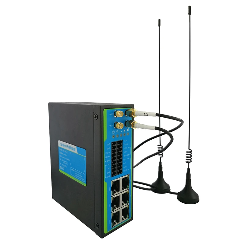ZBT WD123 промышленный беспроводной Wi Fi 4G LTE модем сотовый маршрутизатор с 4 портами