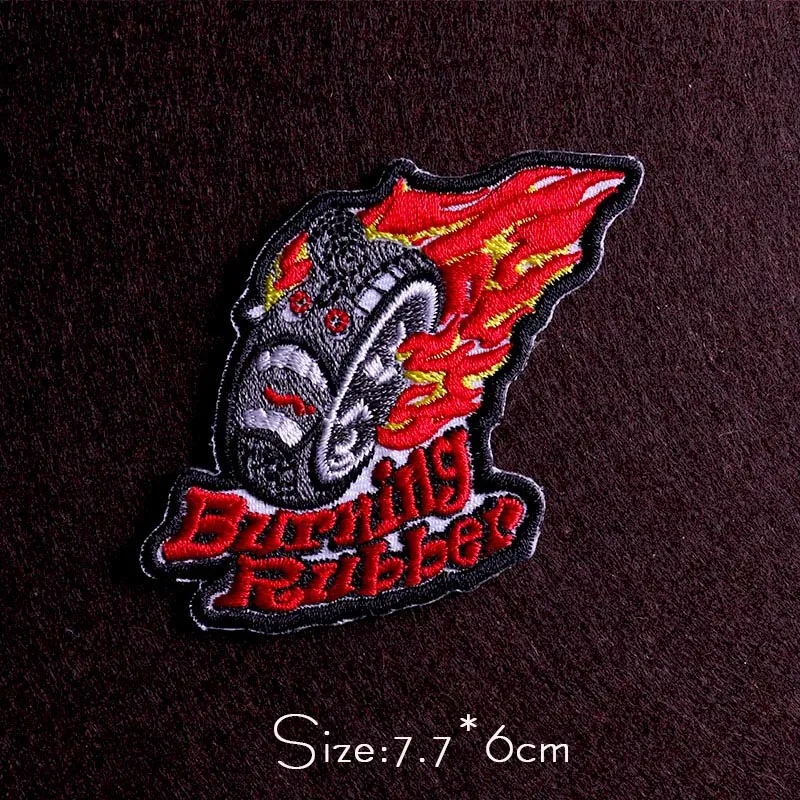 Нашивки с вышивкой сделай сам в стиле панк для одежды патчи помощью утюга и букв