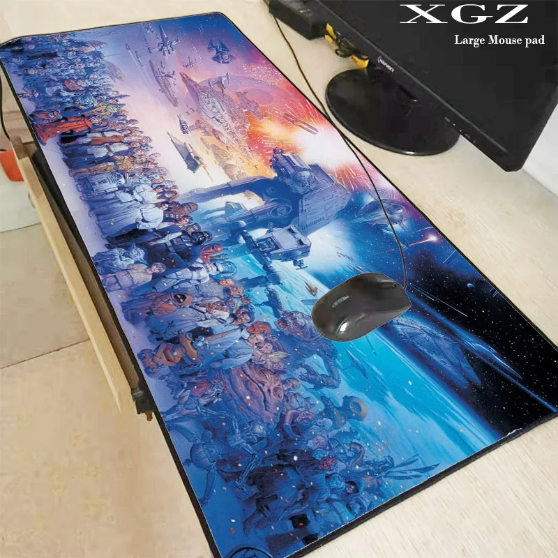 XGZ большой игровой Мышь геймер Коврик для мыши Клавиатура коврик Аниме резиновый