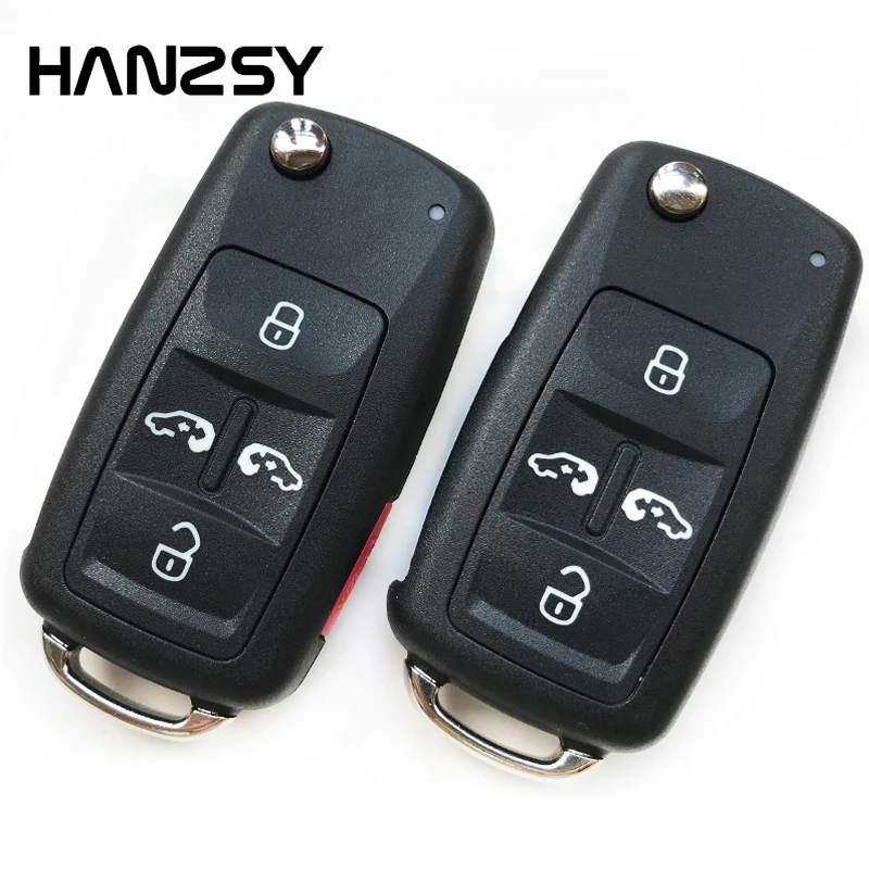 Чехол для автомобильного дистанционного ключа с 4 и 5 кнопками чехол Volkswagen VW Sharan