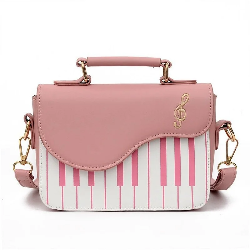 

Bags Women 2021 Piano Handbags Fashion One-shoulder Messenger Small Square Bag Trend Student Bag All-match Handbag Casual Bag