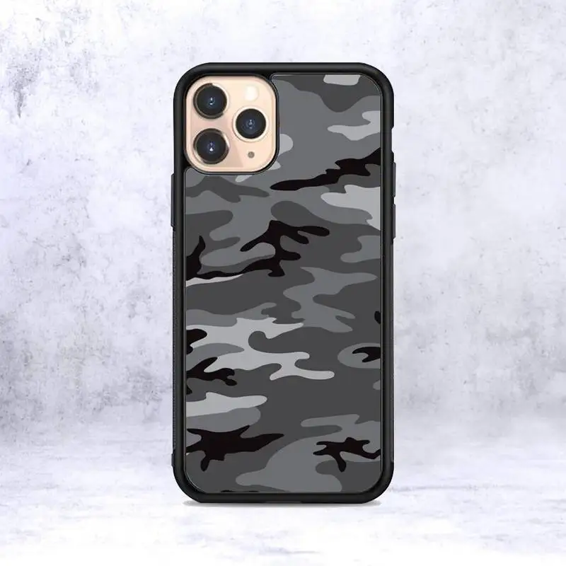 

Camouflage pattern 15 Phone Case for iPhone 12 mini 11 pro XS Max X XR 6 7 8 plus SE20 High quality TPU silicon cover