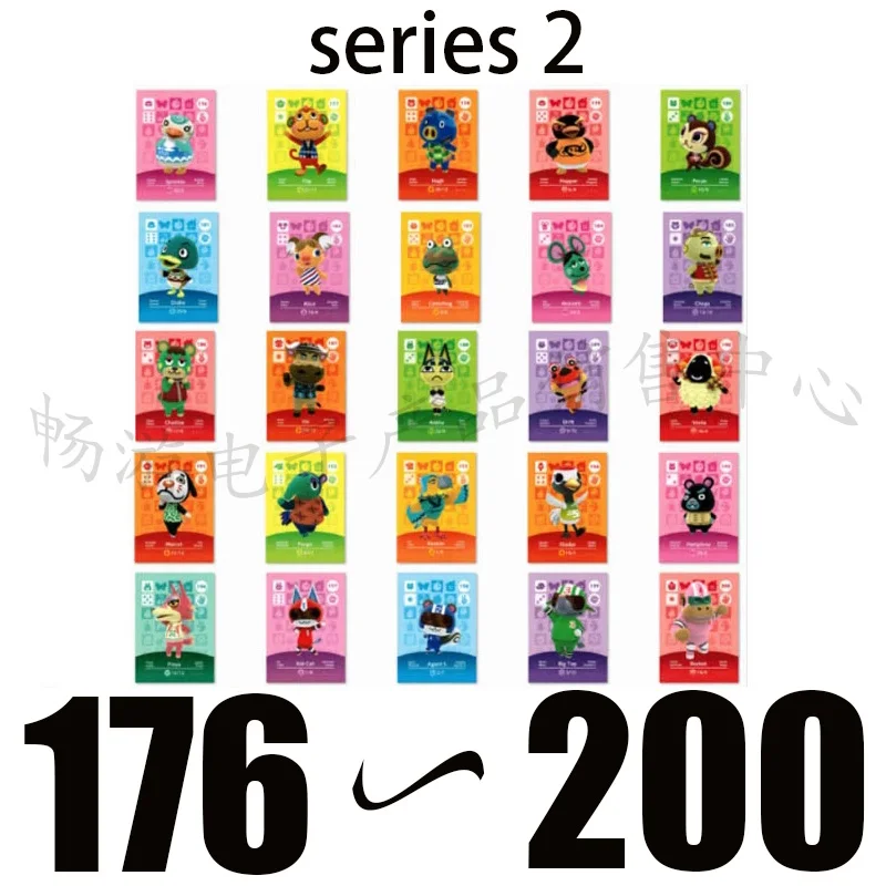 

(176 ~ 200) 25 шт./компл., высоко новые-горизонты серии 2, NFC Стандартный размер карты Ntag215 чип для игр NS Switch