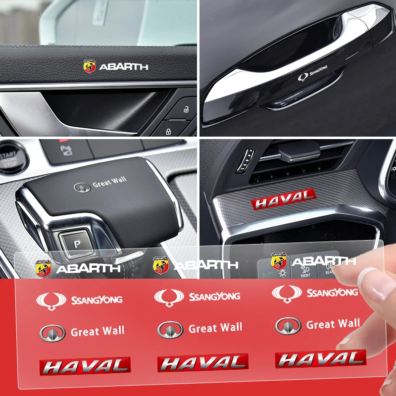 

Car-styling Brake Caliper Door Handle Fuel Tank Cap Sticker Decal Accessories For Subaru STI Impreza Forester Tribeca XV BRZ