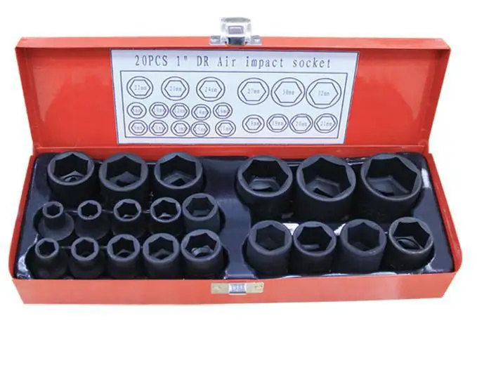 Универсальный удлиненный пневматический ударный ключ комплект ударных гаечных