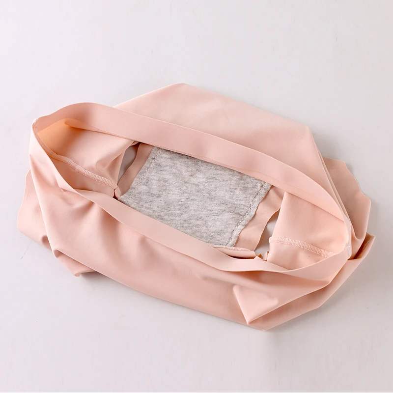 Трусы женские бесшовные шелковое нижнее белье 100% хлопок промежность 2 шт. 2021 BANNIROU