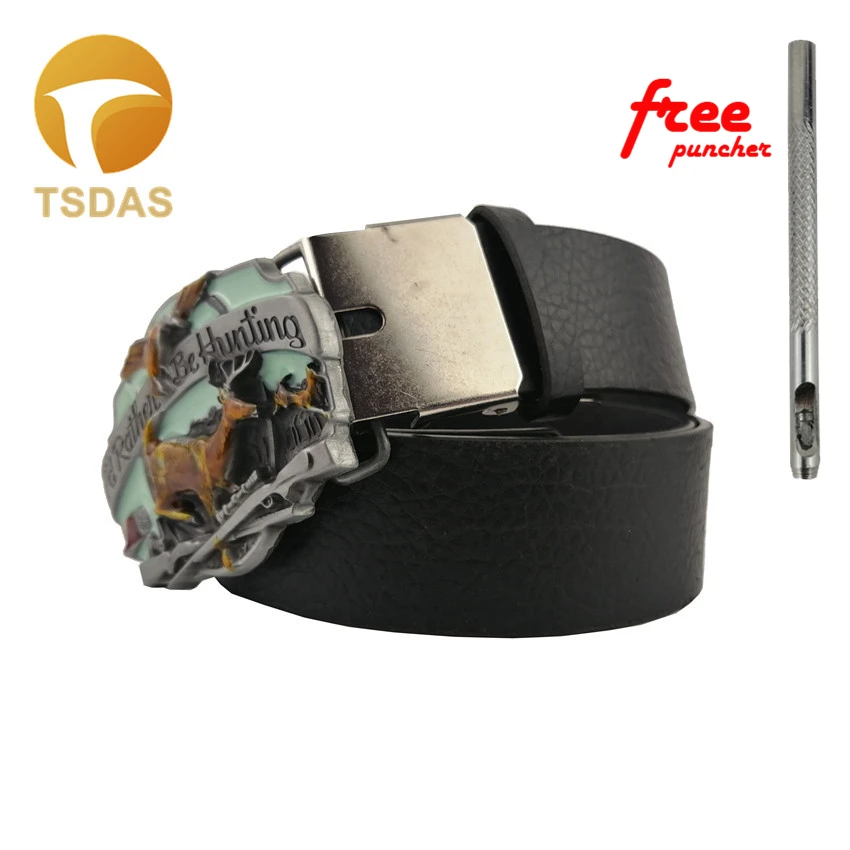 Я предпочитаю охотничьи пряжки для ремня с цветной планкой подходящей ширины 4 см