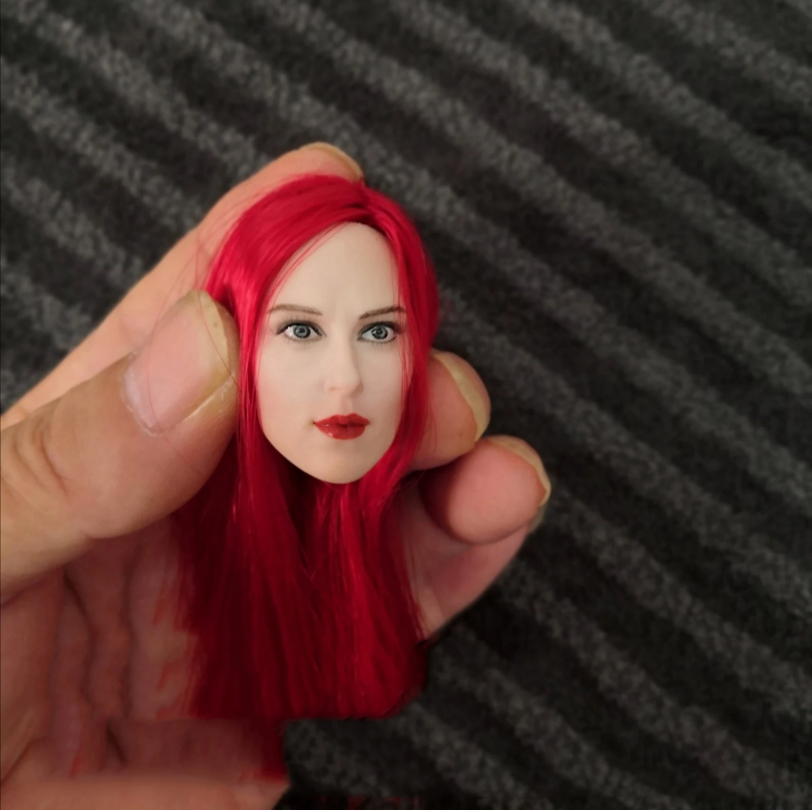 1/6 Скарлетт Юханссон 4 0 голова лепить Шоколадный Желтый Красный блондин волосы