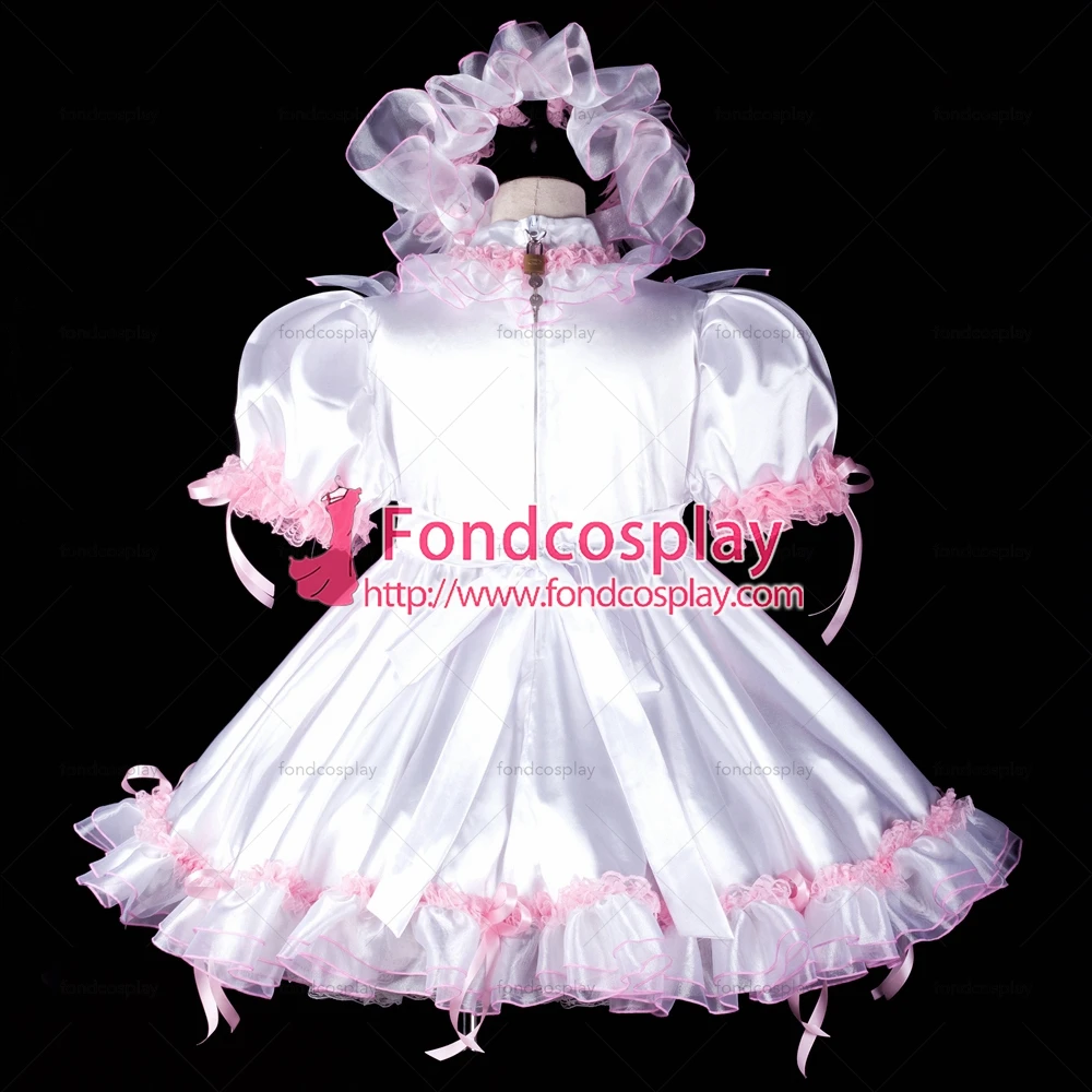 Сатиновое платье для взрослых и малышей Костюм костюмированной вечеринки