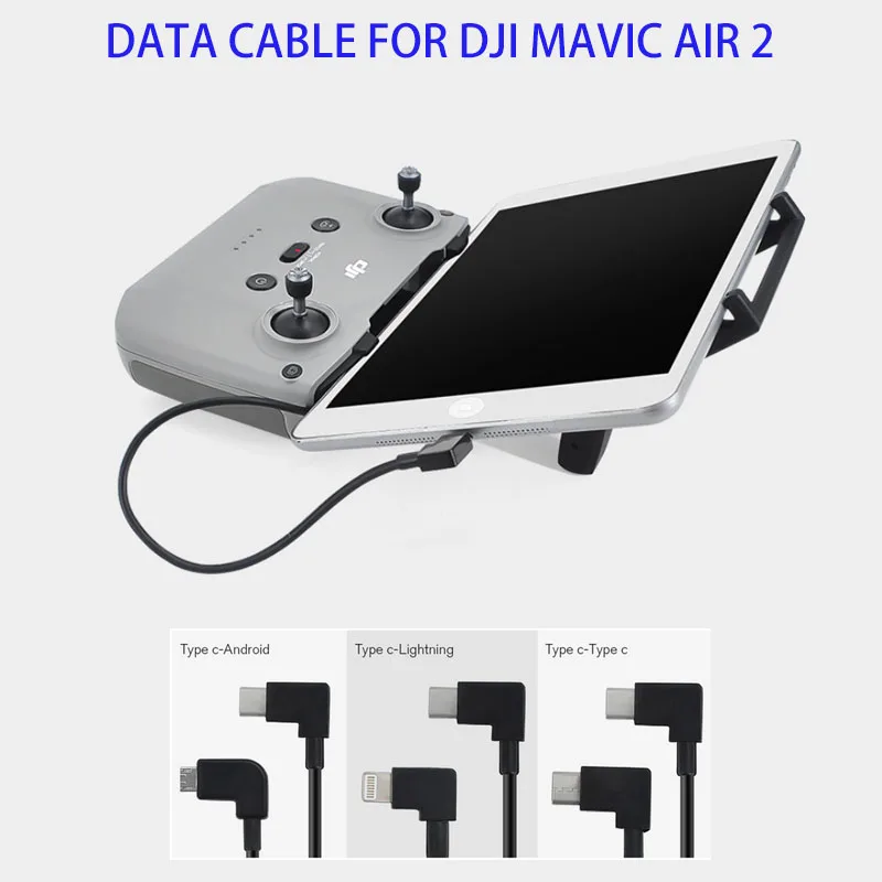 Кабель для передачи данных Mavic Air 2/MINI 2 Micro USB Type-c IOS Android OTG DJI 2S Tablet Smartphone Drone