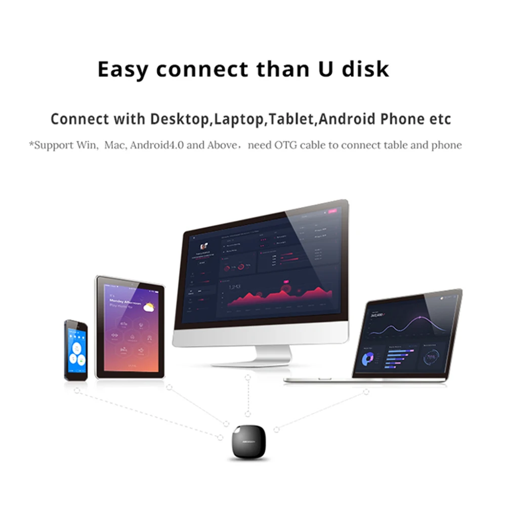 HIKVISION портативный SSD USB 3 0 120 ГБ 240 480 960 внешний твердотельный накопитель Тип C для