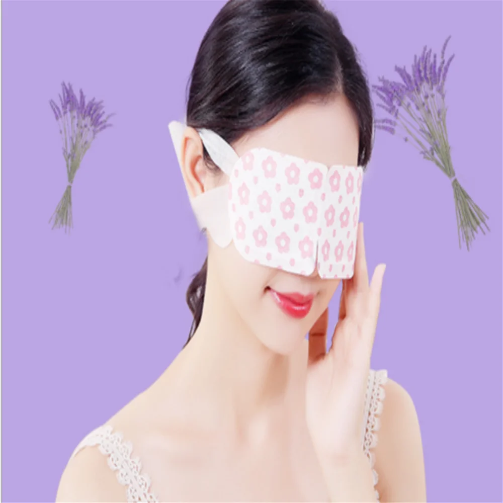 1 шт. Паровая маска для глаз сна горячий компресс успокаивающая от усталости и