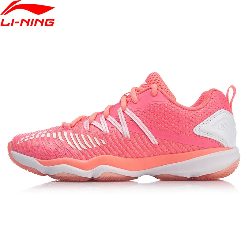 Обучающая обувь для бадминтона Li-Ning женщин нескользящая спортивная с устойчивой