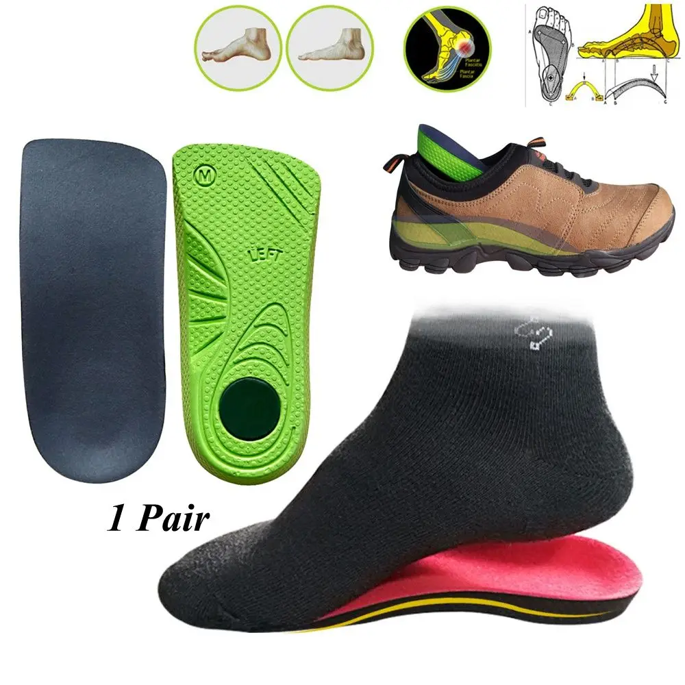 

1 Pairs Varus Orthotic Insole X/O Legs Correction Plantar Fasciitis Arch Support Increase Height Heel Cushion