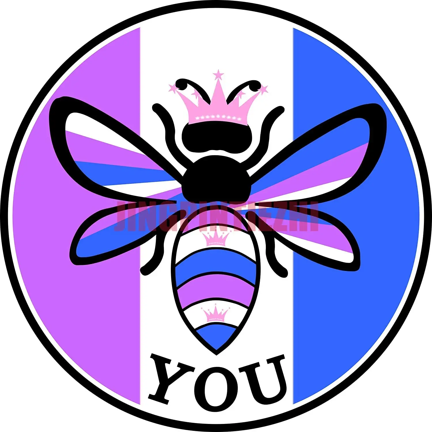 

Personality Car Sticker Drag Queen-Bee You Bumper Sticker-celebrate Inclusive LGBT-Q-IA+ Premium Vinyl Decals for Cars