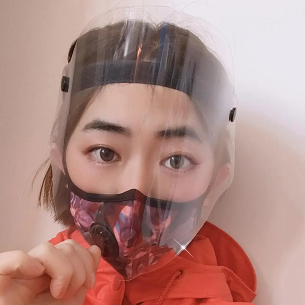 10 шт. прозрачная Пыленепроницаемая защитная маска для полного покрытия лица