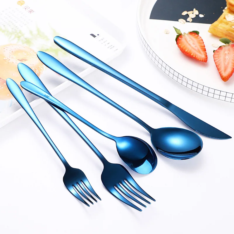 

Cutlery Set Gold Cutlery Set Stainless Steel Dinnerwar Steel Gold Forks Spoons Knives Steel Cutlery Set Silverware Set