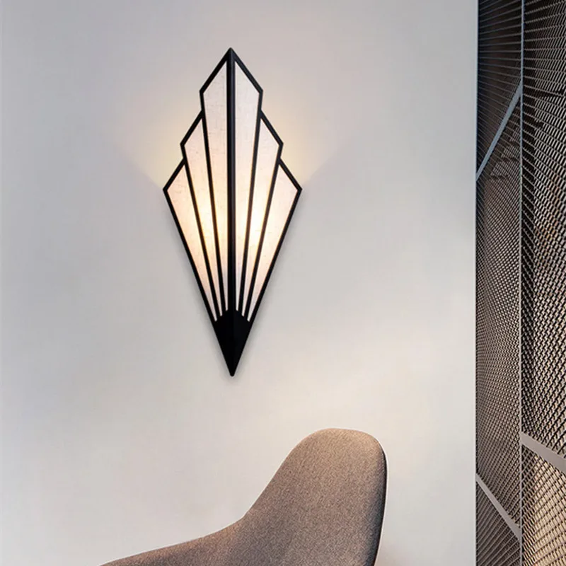 Постмодерн винтажный настенный светильник Лофт для прохода гостиной кровати