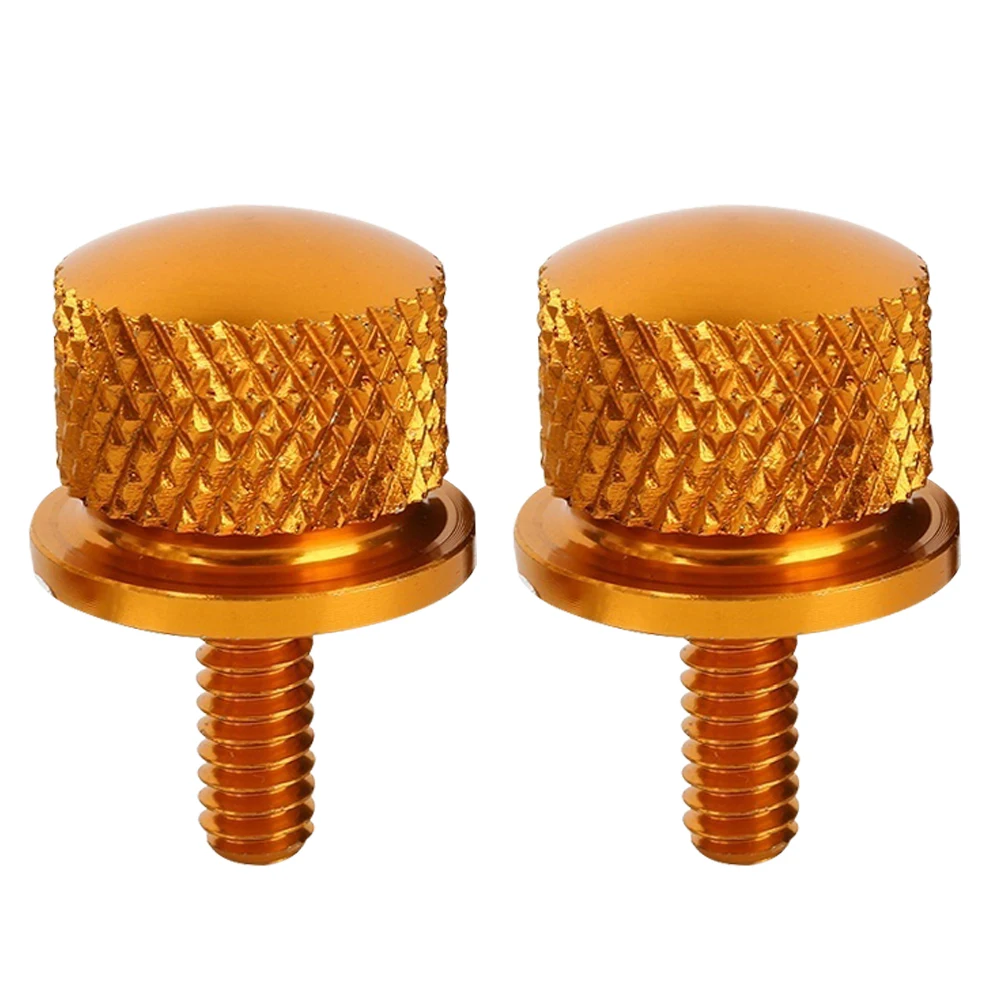 

2Pcs Motorcycle Aluminium Rear Seat Screw for Sportster Street Glide