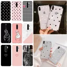 Чехол-накладка для Xiaomi Redmi 8, 8A, 7A, Note 9, 9S Pro, 8, 7 Pro, силиконовый, с цветочным принтом