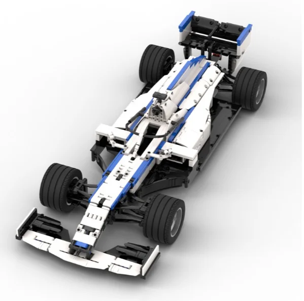 

2021 NEW Technology building block Williams F1 racing fw43 1:8diy education assembled toy model boy's birthday gift moc-47392