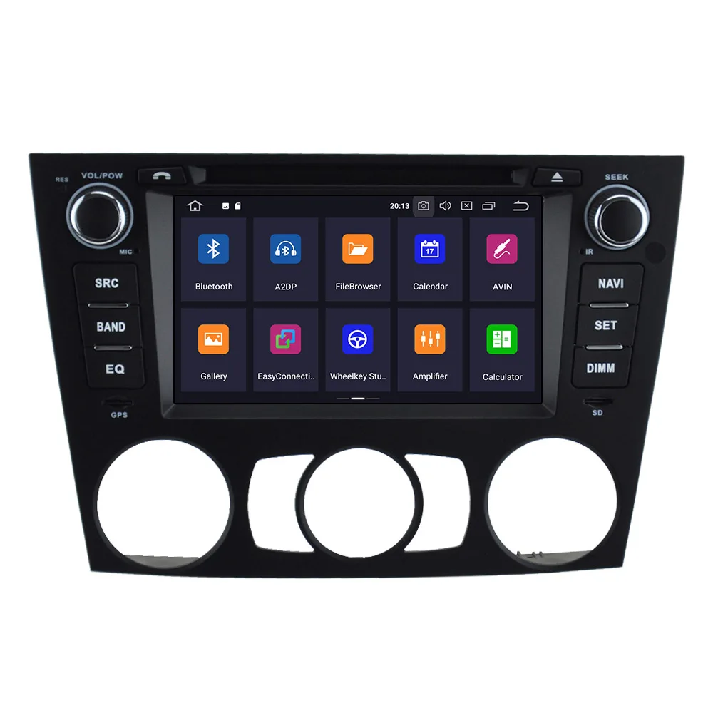

Android 9 With DSP For BMW E90 E91 E92 E93 3 Serie 2005-2012 Manual AC Car DVD video player Multimedia GPS navigation Radio Tape