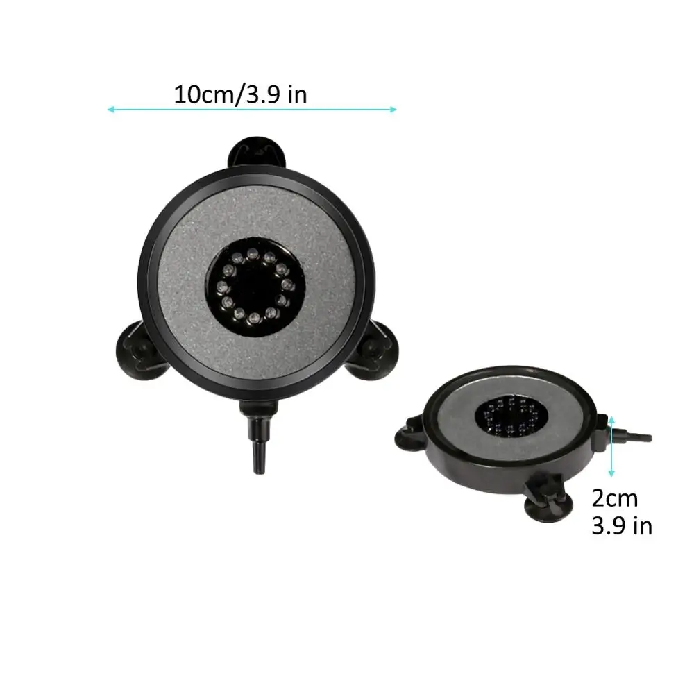 12LED подводный RGB cColorful градиент аквариумный воздушный пузырь светильник для