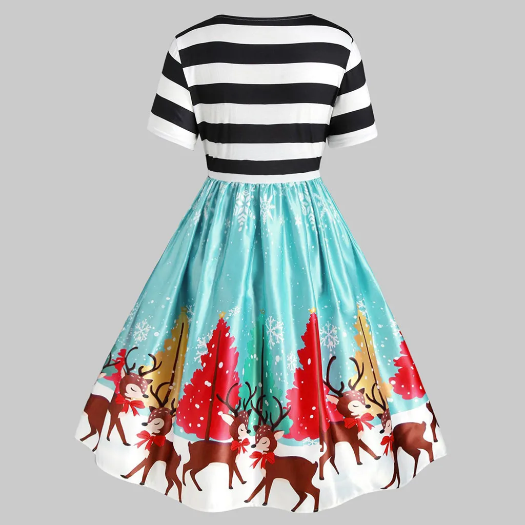 Женское платье с V-образным вырезом большие размеры | Женская одежда