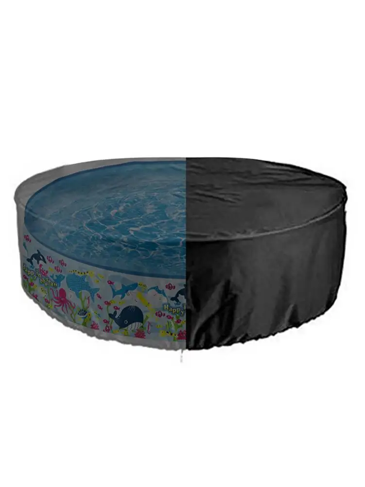 

Складные Чехлы для бассейна, пылезащитный чехол для детского бассейна, для домашних животных, круглая крышка для бассейна, солнечный брезен...