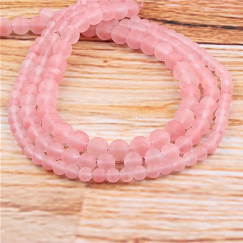 

4/6/8/10/12mm Red Watermelon Natural Stone Beads Loose Stone Round Beads For DIY Jewelry Bracelet Necklace Make