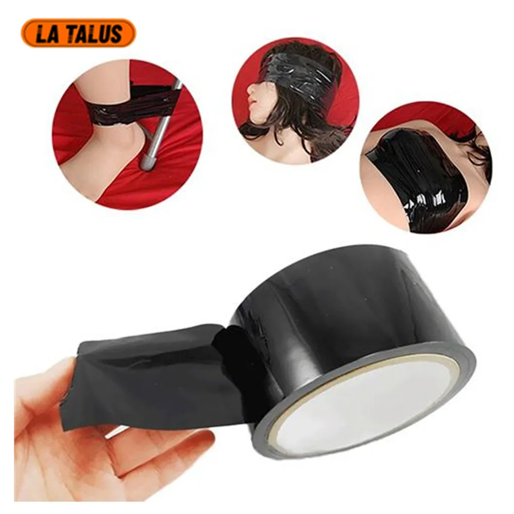 ПВХ инвидицидная лента бондаж связывание удерживающий пояс Эротическое