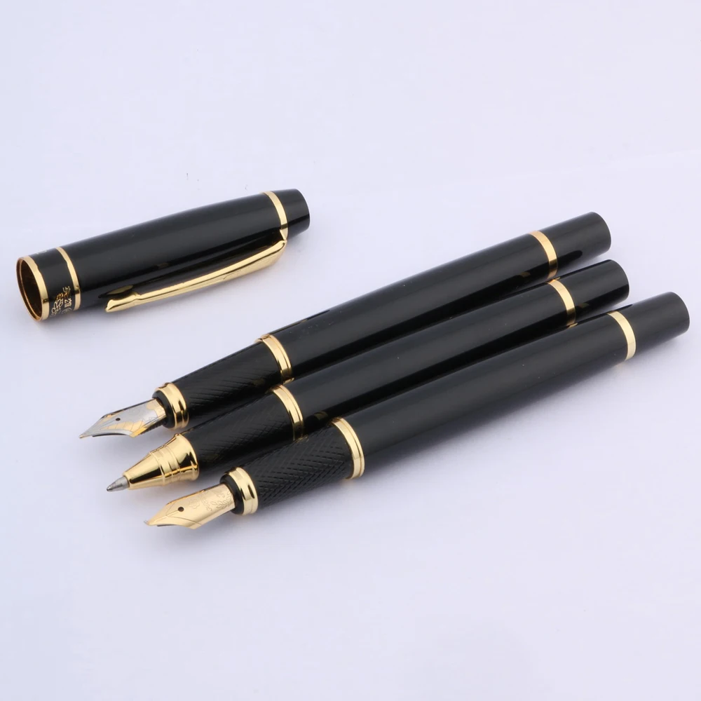 Новая металлическая авторучка black hero GOLDEN piece