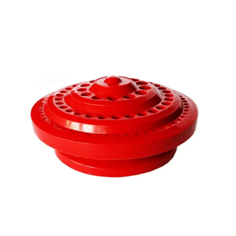 

100pcs Hole Drill Bit Storage Case Holder Round Shape Hard Plastic Organizer