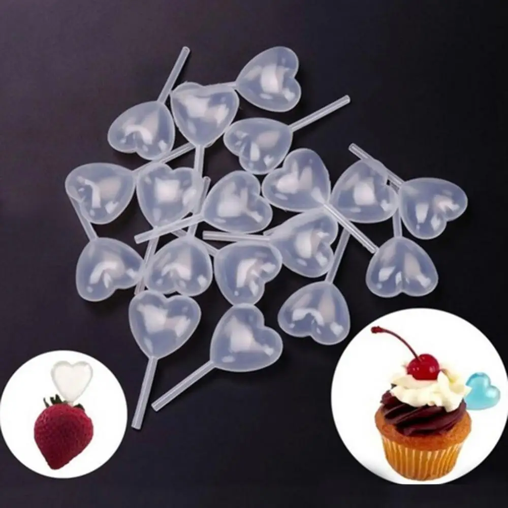 

50Pcs 4ml Disposable Heart Round Shape Liquid Dropper Cupcakes Transfer Pipettes