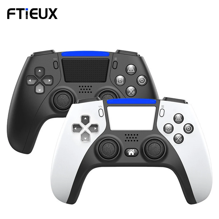 

Bluetooth-контроллер, геймпад для PS4, беспроводные Джойстики, консоль для ПК/телефона Android, игровые геймпады с 6-осевой двойной вибрацией