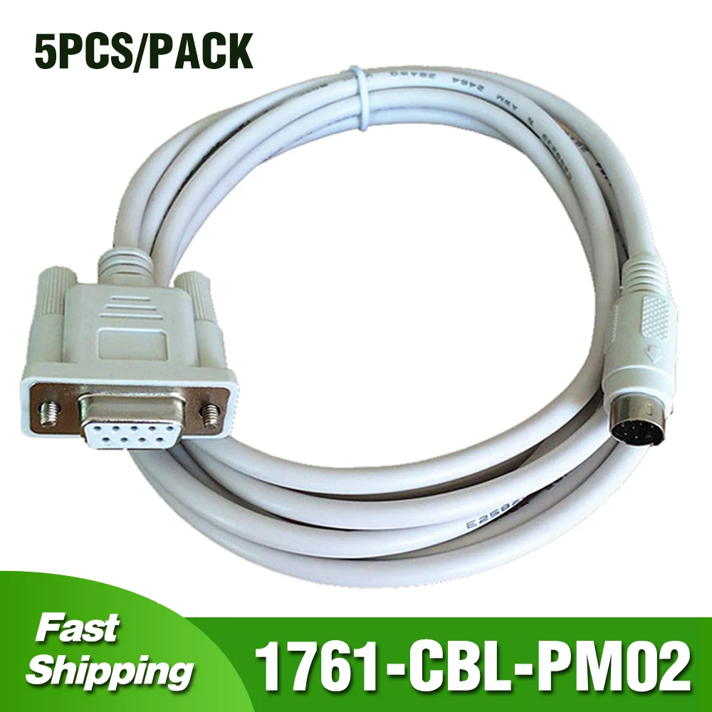 Программируемый кабель Allen Bradley 5 шт./упак. 1761-CBL-PM02 для микрологиx 1000 1200 1400 серии PLC