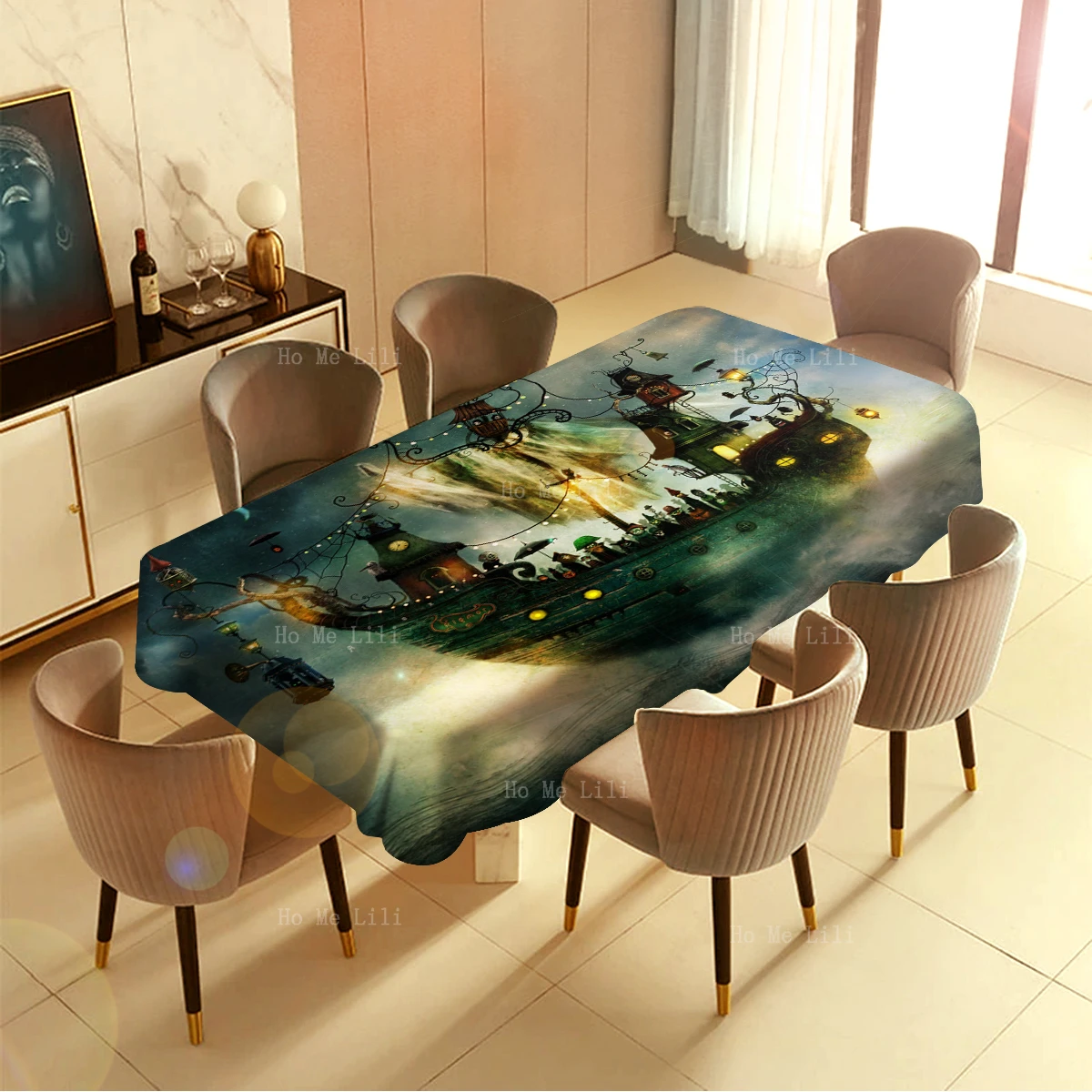 Закат старый призрак пиратский корабль Геологическая и историческая древняя