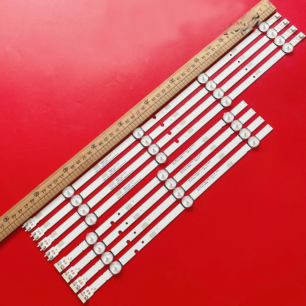 

LED strip For Samsung 43'' TV V8DN-430SMB-R0 LM41-00121U LM41-00121Z LM41-00121T LM41-00121Y V8DN-430SMA-R0 UN43J5000 UN43J5200