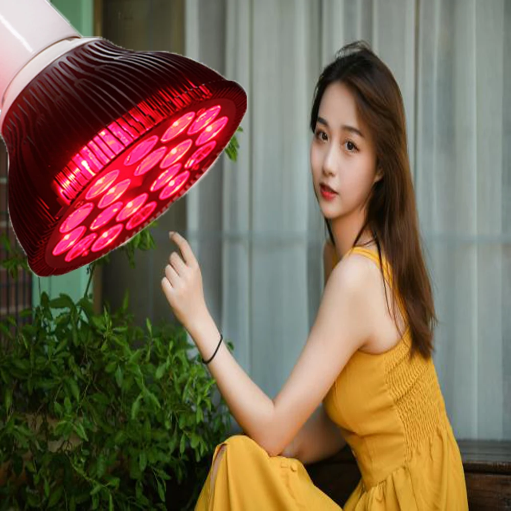 

ADVASUN лампа для терапии с крассветильник том 54 Вт светодиодное инфракрасное устройство E26/E27 660 нм 850 нм для облегчения боли всего тела