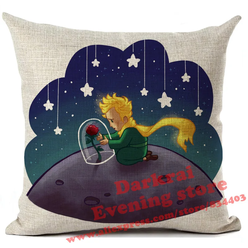Наволочка для подушки Little Prince наволочка дивана с мультяшным принтом