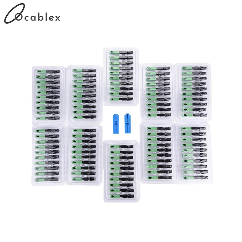 Оптоволоконный коннектор для быстрой сборки кабеля 200 дюйма|Оптоволоконное