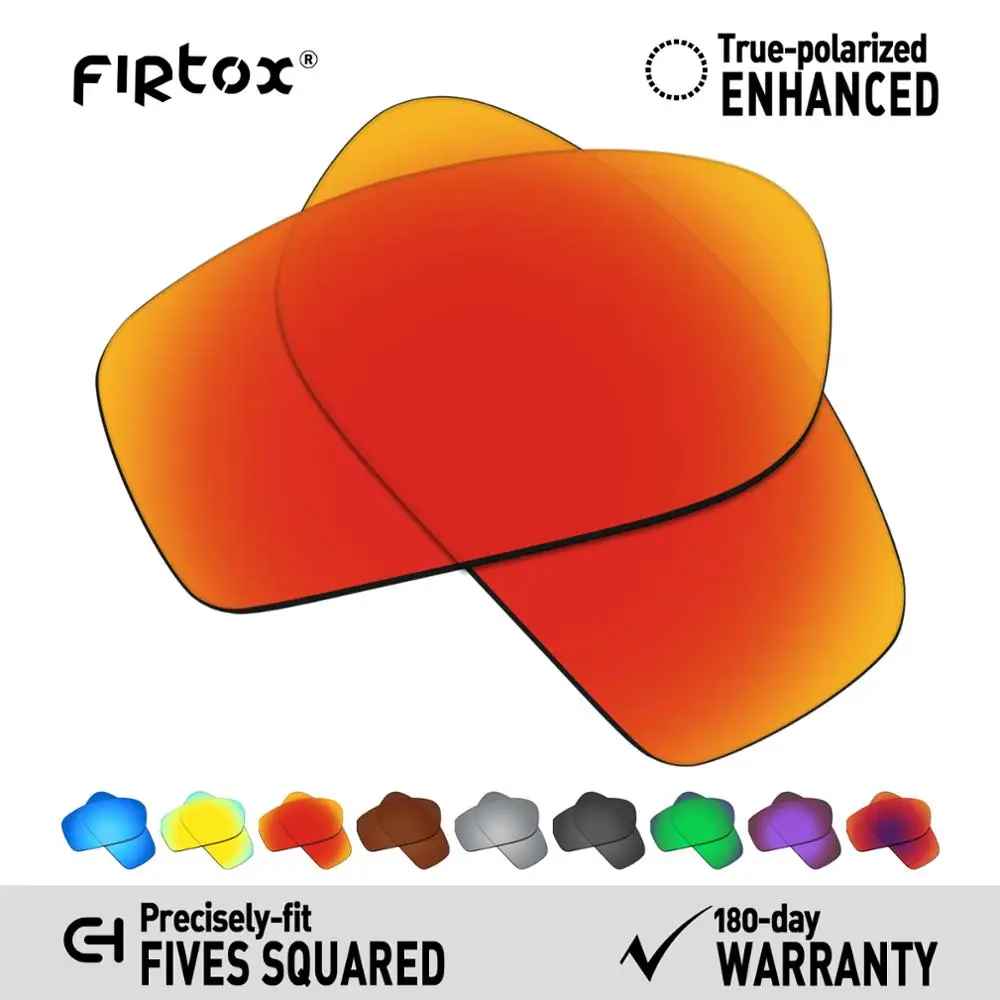 Поляризованные фонари Firtox True UV400 для квадратных солнцезащитных очков Oakley Fives
